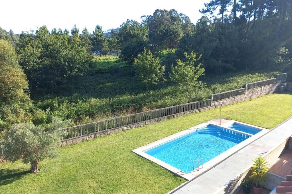 "Sanxenxo Holidays" Atico Con Garaje, Barbacoa Y Piscina A 5 Min Del Centro المظهر الخارجي الصورة